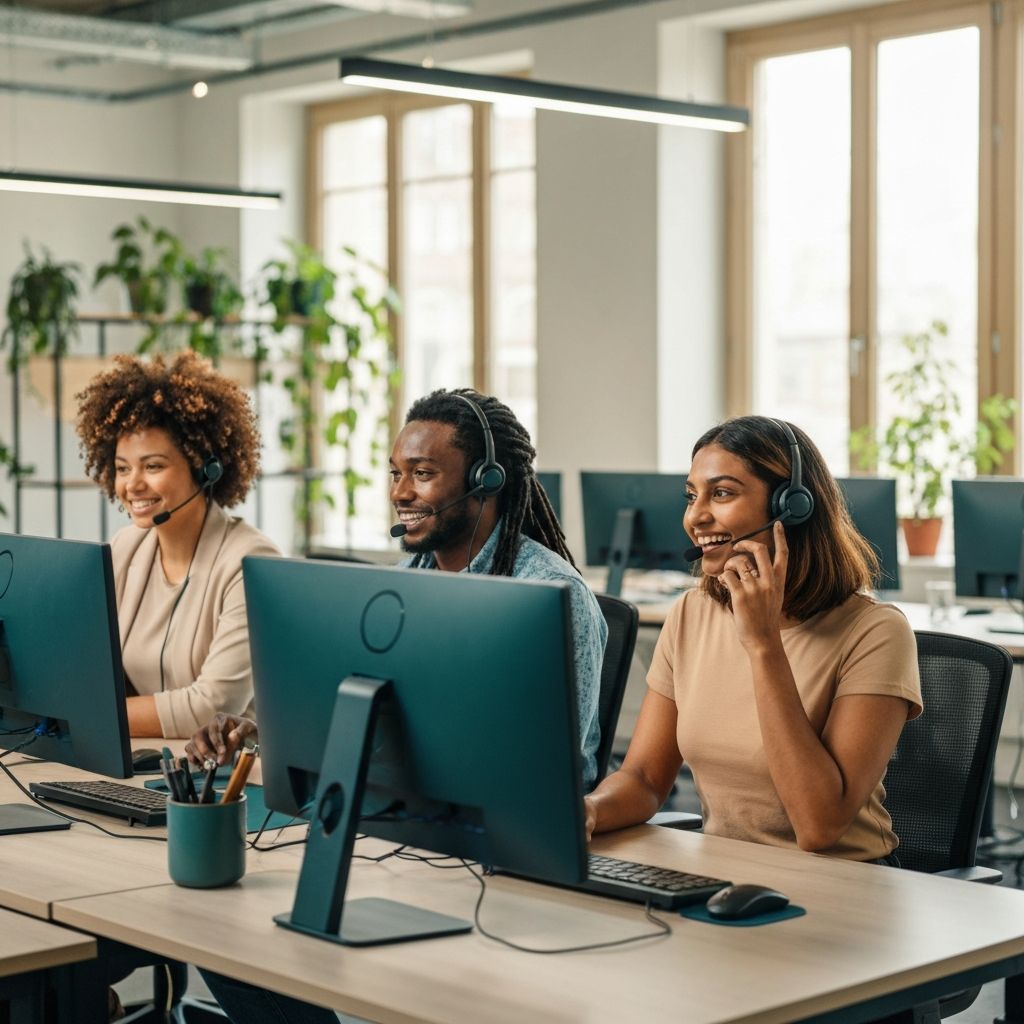 Lyric care navigation team supporting members on virtual calls